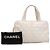 Borsa Chanel in agnello bianco con cucitura selvaggia CC - vista 12