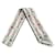 Hermès White Harnais En Rosace Silk Twilly Scarf Cloth  ref.2562808