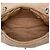 Chanel Borsa a Flap in Suede Perforato Marrone con Frange Beige - vista 4