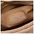 Chanel Borsa a Flap in Suede Perforato Marrone con Frange Beige - vista 5