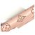 Billetera compacta Anae en Mahina Monogram de Louis Vuitton Rosa - vista 6