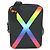 Pochette Messenger Danube Rainbow Taiga Louis Vuitton Nero Multicolore - vista 2