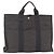 Borsa Fourre Tout in Tela MM Hermès Marrone
