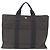 Borsa Fourre Tout in Tela MM Hermès Marrone - vista 2