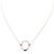 NUOVO COLLANA REPOSSI ANTIFER PENDENTE IN ORO ROSA 18K CON DIAMANTI D'oro