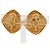 VINTAGE CHANEL TOURBILLONS & PERLEN 1980 GOLDENE OHRRINGE - Ansicht 2