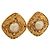VINTAGE CHANEL TOURBILLONS & PERLEN 1980 GOLDENE OHRRINGE - Ansicht 4