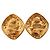 VINTAGE CHANEL TOURBILLONS & PERLEN 1980 GOLDENE OHRRINGE - Ansicht 6