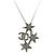 NEUE CHANEL KETTE STERN & CC LOGO 60 CM SILBERMETALL + BOX