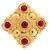 NEUE VINTAGE CHANEL GRIPOIX BROSCHE VICTOIRE DE CASTELLANE 1984 GOLD BROSCHE
