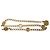 VINTAGE CHANEL GÜRTELHALSKETTE MIT CC MEDAILLON KETTE GRÖSSE 65 80 Golden - Ansicht 12