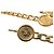 VINTAGE CHANEL GÜRTELHALSKETTE MIT CC MEDAILLON KETTE GRÖSSE 65 80 Golden - Ansicht 7