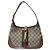 BORSA GUCCI JACKIE 1961 MM 636706 CANVAS GG SUPREME WEB PELLE Beige