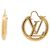 ORECCHINI LOUIS VUITTON LOUISE PM M00396 ORECCHINO IN METALLO D'oro - vista 2