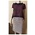 Prada Wollbluse mit Seidenfutter und Nerzbesatz Mehrfarben - Ansicht 8