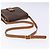 Céline Borsa a Spalla Celine Macadam in Pelle PVC Marrone - vista 7