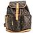 Louis Vuitton Bosphor Monogram Rucksack Braun Monogramm