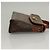 Céline Vintage Celine Triomphe Handtasche aus Macadam-Canvas Braun - Ansicht 3