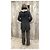 Abrigo Burberry London Duffle de lana gris oscuro Gris antracita - vista 3
