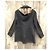 Abrigo Burberry London Duffle de lana gris oscuro Gris antracita - vista 6