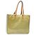Louis Vuitton Columbus Handbag Monogram Vernis Beige