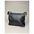 Céline Vintage Celine Triomphe Monogramm Leder Schultertasche navy grau Marineblau - Ansicht 2