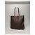 Big Bag Céline Vintage Celine Paris Leder Monogramm Tote Bag Braun - Ansicht 14
