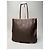 Big Bag Céline Vintage Celine Paris Leder Monogramm Tote Bag Braun - Ansicht 4