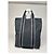 Vintage Hermès Canvas Tote Tasche schwarz - Ansicht 2