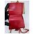 Borsa a spalla Chanel CC in pelle rossa Rosso - vista 10