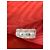 Borsa a spalla Chanel CC in pelle rossa Rosso - vista 12