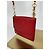 Borsa a spalla Chanel CC in pelle rossa Rosso - vista 7