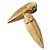 Orecchini a clip oversize Guy Laroche dorati in metallo D'oro