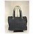 Borsa a spalla Chanel in tela / pelle nera 285 Nero - vista 2