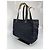 Borsa a spalla Chanel in tela / pelle nera 285 Nero - vista 6