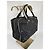 Borsa Boston in tela nera della linea Travel di Chanel 286 - vista 3