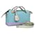 Fendi By The Way Satchel Printed Leather Small Blue  ref.2564014