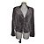 Pinko Samtjacke grau schimmernd