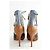 Dior Stivali in pelle marrone con lacci - vista 2