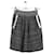 Valentino Mini falda de algodón gris