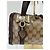 Borsa Gucci in tela e pelle marrone287 - vista 10
