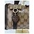 Borsa Gucci in tela e pelle marrone287 - vista 4