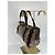 Borsa Gucci in tela e pelle marrone287 - vista 8