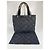 Borsa a spalla in tela Chanel Travel Line nera Nero - vista 2