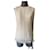 Maglione Dior in lana ritorta e seta crema Crudo  - vista 1
