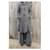 Abrigo Max Mara de tweed gris - vista 2