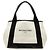 Borsa a mano Cabas Small Balenciaga in blu navy Nero Beige