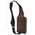 Borsa a Spalla Damier Geronimos di Louis Vuitton Marrone - vista 2