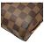 Borsa a Spalla Damier Geronimos di Louis Vuitton Marrone - vista 5