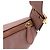 Burberry Pequena Bolsa Helmsley em Couro Granulado Rosa Dourado - vista 7